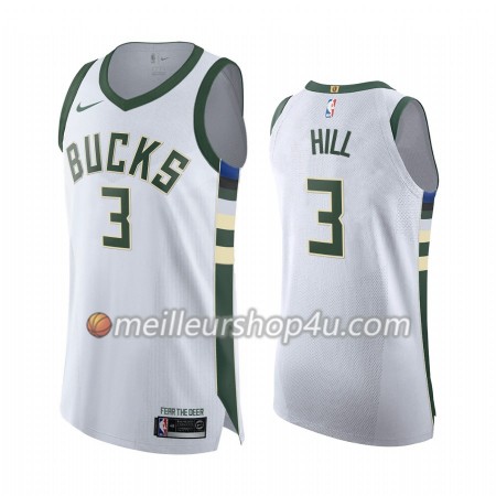 Maillot Basket Homme Milwaukee Bucks George Hill 3 2019-20 Nike Association Edition Swingman